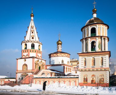 Ortodoks kiliseleri. Rusya, Sibirya, Irkutsk.