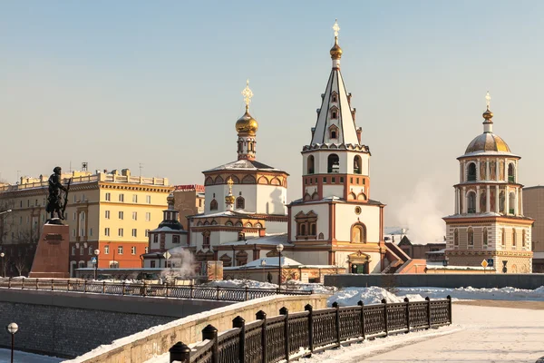 Orthodox churches. Russia, Siberia, Irkutsk. — Stock Photo, Image