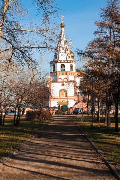 Ortodoxní církve. Rusko, Sibiř, irkutsk. — Stock fotografie