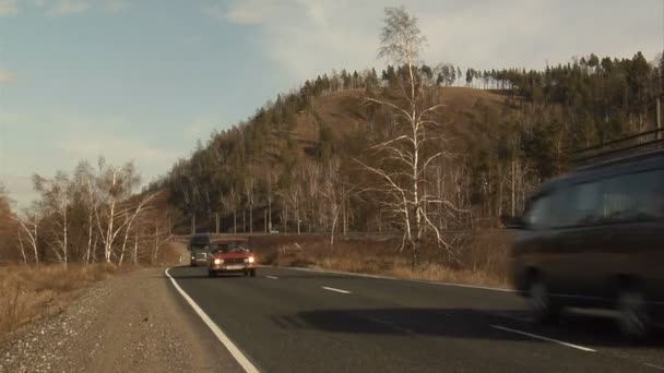 Camino abierto — Vídeos de Stock