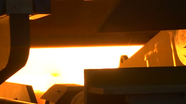 Metallmühle — Stockvideo