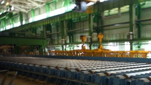 Výroba oceli — Stock video
