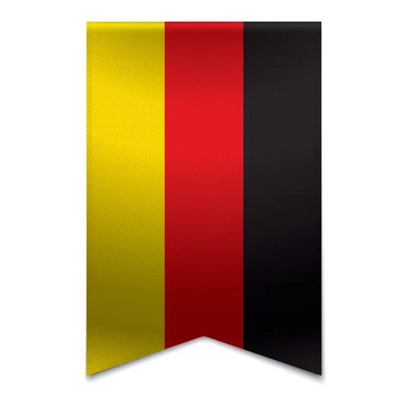 Bandbanner - deutsche Fahne — Stockvektor