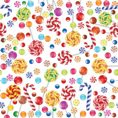 Candies background clipart