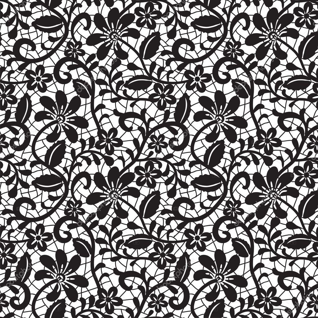 Seamless lace pattern Stock Vector by ©Prikhnenko 13266194