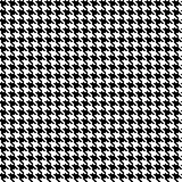 Houndstooth seamless pattern — Stock Vector
