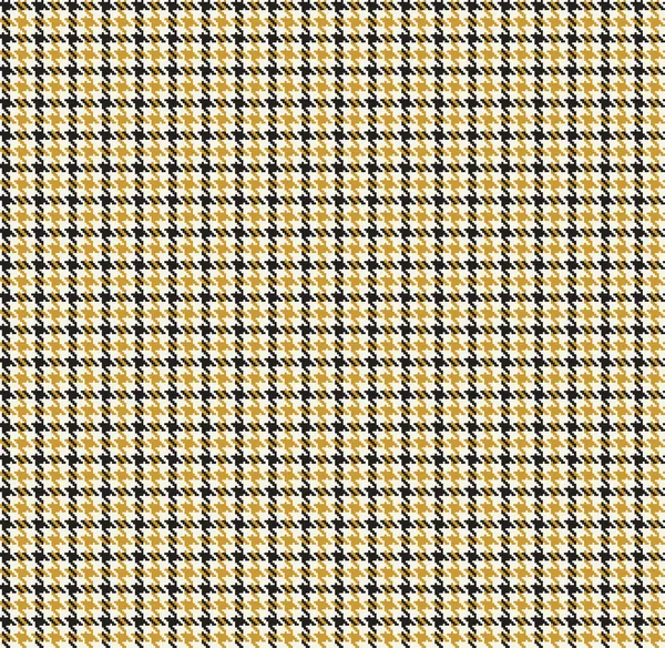 Padrão sem costura Houndstooth — Vetor de Stock