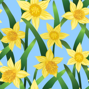 Nergis ile sorunsuz arka plan