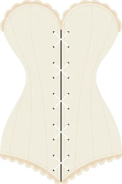 Corset — Image vectorielle