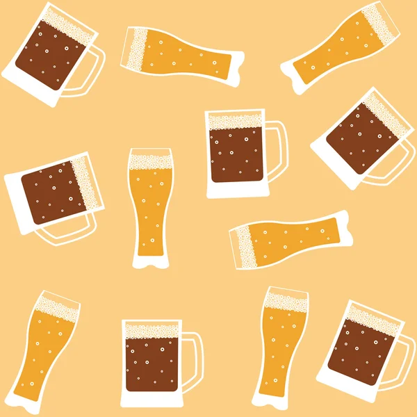 Tasse de bière — Image vectorielle