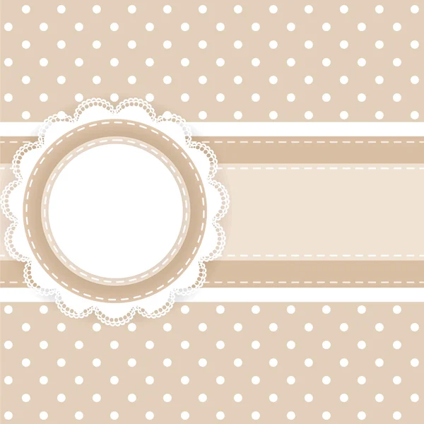 Cartão scrapbooking — Vetor de Stock