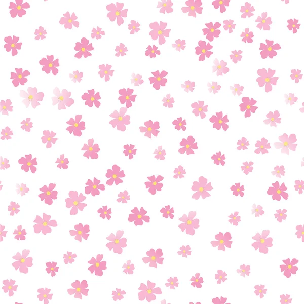 Rosa Blüten — Stockvektor