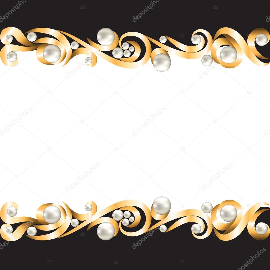 gold jewelry frame