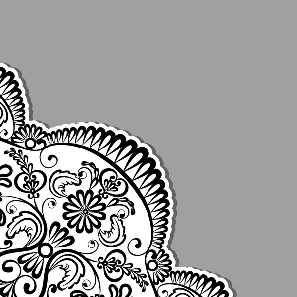 Floral ornamenten — Stockvector