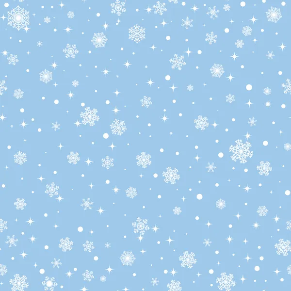 Copos de nieve — Vector de stock