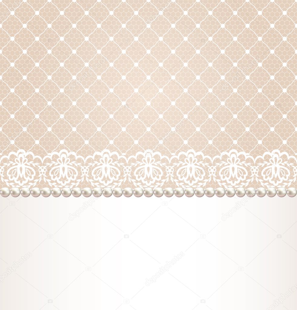 lace floral border