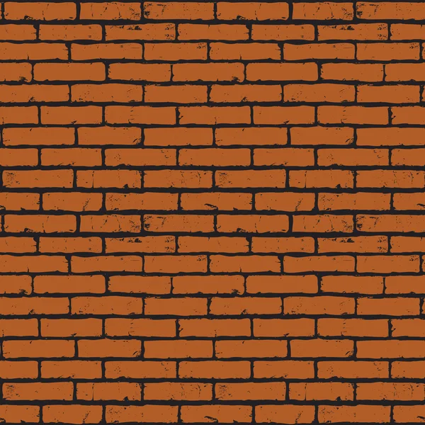 Muro de ladrillo — Vector de stock
