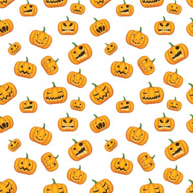 Balkabaklarıyla Cadılar Bayramı arka planı