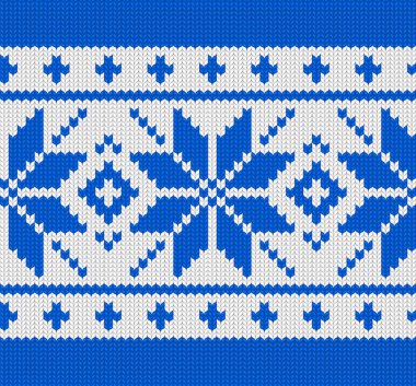 scandynavian örgü deseni