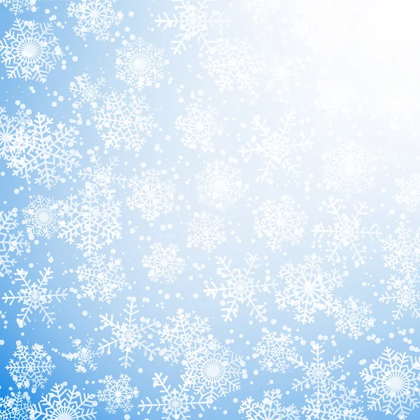 Fallen snowflakes — Stock Vector