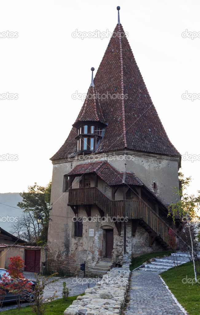 Street of medieval town