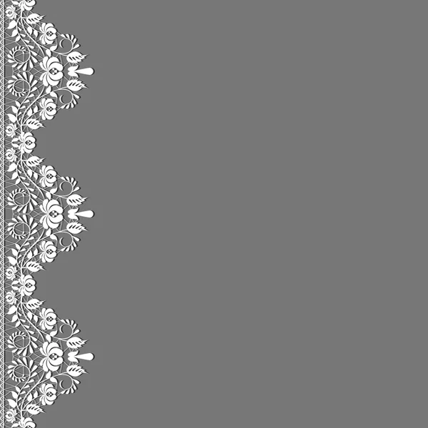 Lace stof achtergrond — Stockvector