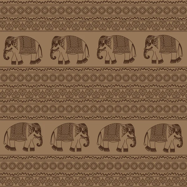 인도 코끼리 — 스톡 벡터