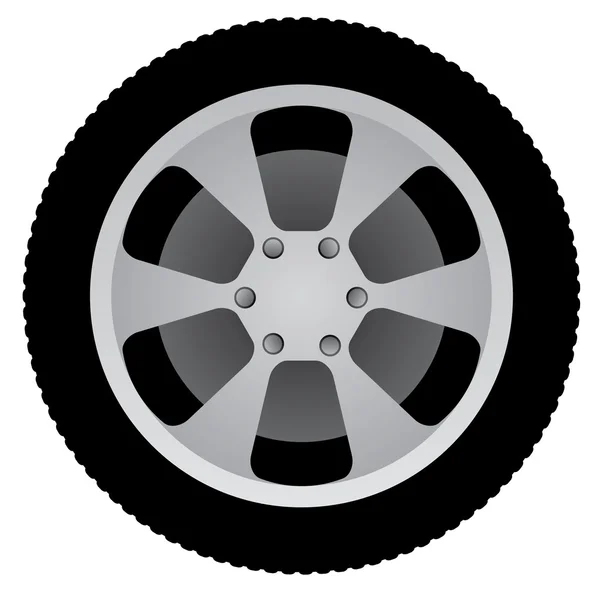 Auto hjul — Stock vektor