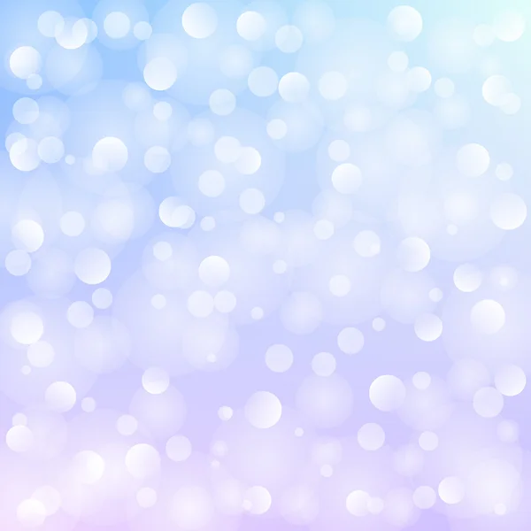 Witte Bokeh — Stockvector