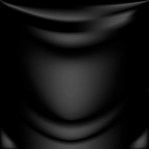 Tissu soie noir — Image vectorielle