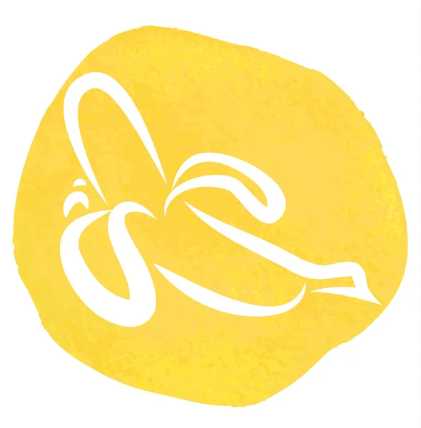 Skizze einer Banane — Stockvektor