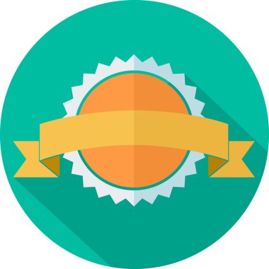 Ödülü düz simgesi