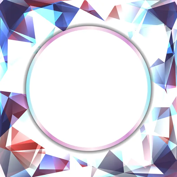 Fond polygone — Image vectorielle