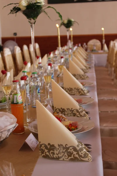 Wedding table — Stock Photo, Image