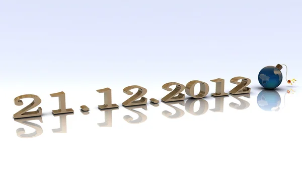 21-12-2012 — стоковое фото