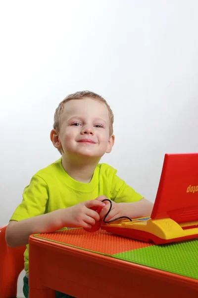 Child - computer — Stock Photo, Image