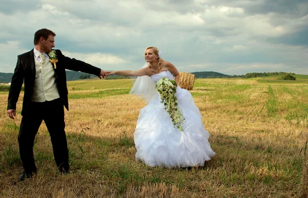 Matrimonio coppia — Foto Stock