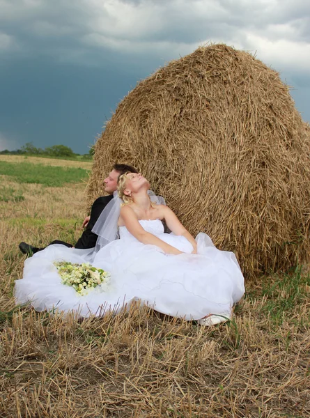 Casamento casal — Fotografia de Stock