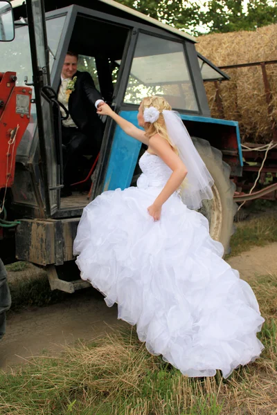 Matrimonio coppia — Foto Stock