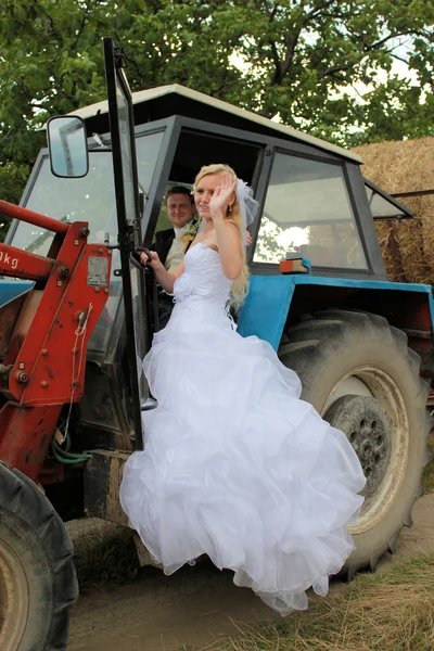 Matrimonio coppia — Foto Stock