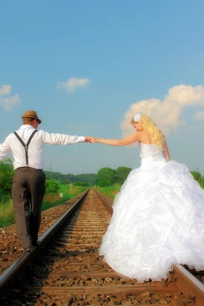 Wedding couple — Stock Photo, Image