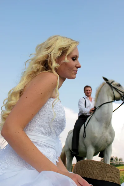 Matrimonio coppia — Foto Stock