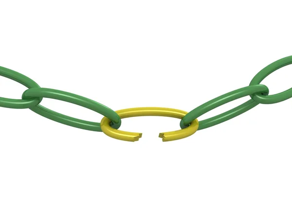 Chain 3d — Stock Photo, Image