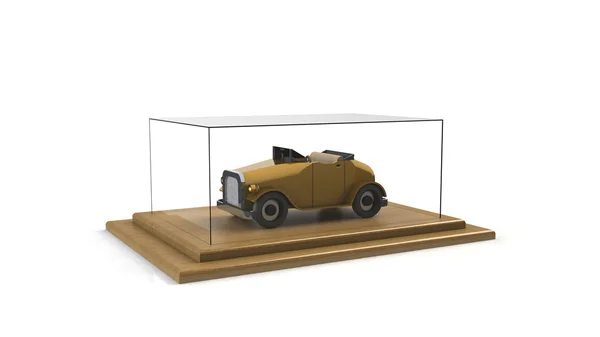 Historique voiture 3d fond — Photo