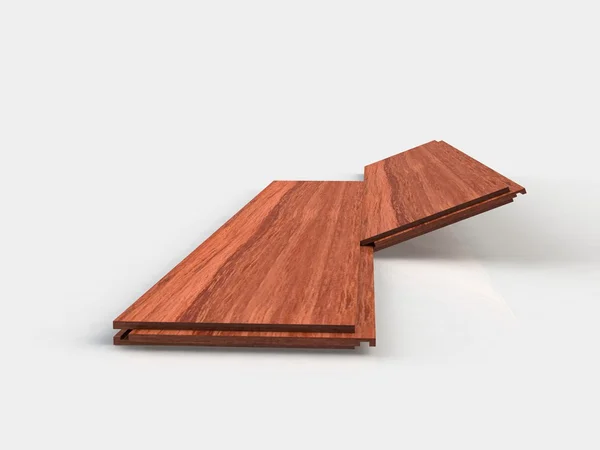 Nuevo parquet de color marrón — Foto de Stock