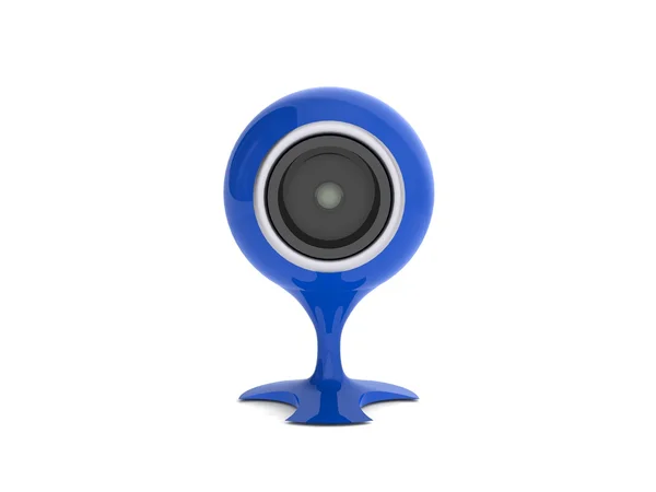 Web camera on a white background, 3d illustration — Stock Photo, Image