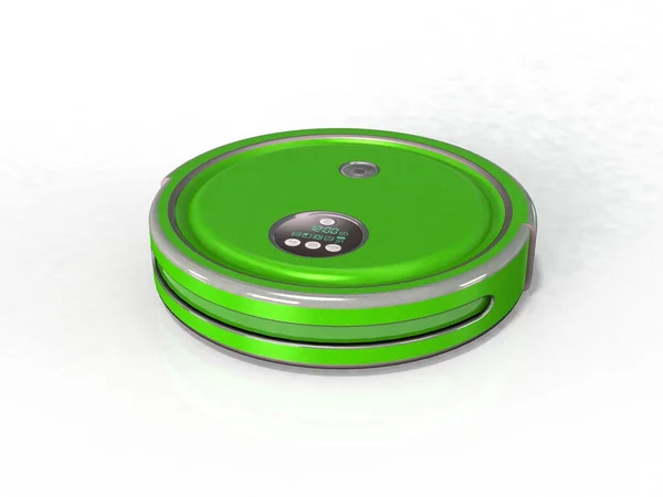 Robot vacuum cleaner 3d render — Stock Photo, Image