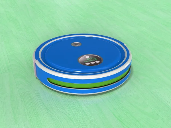 Robot vacuum cleaner 3d render — Stock Photo, Image