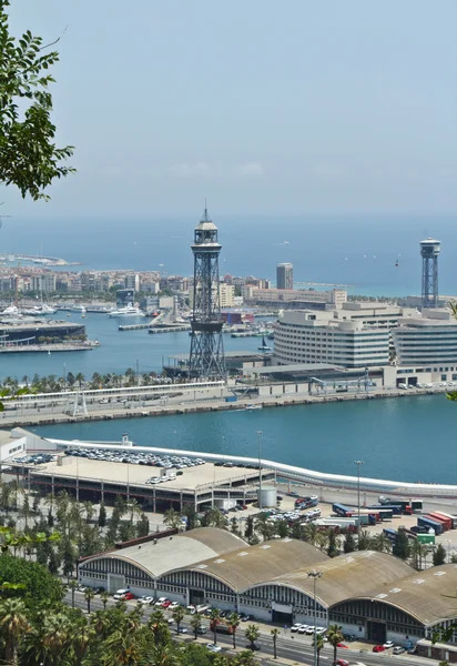 Порт Барселоны Стоковое Изображение