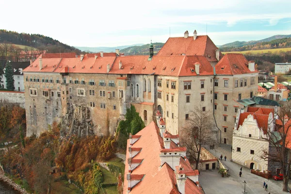 Castillo de Krumlov — Foto de Stock